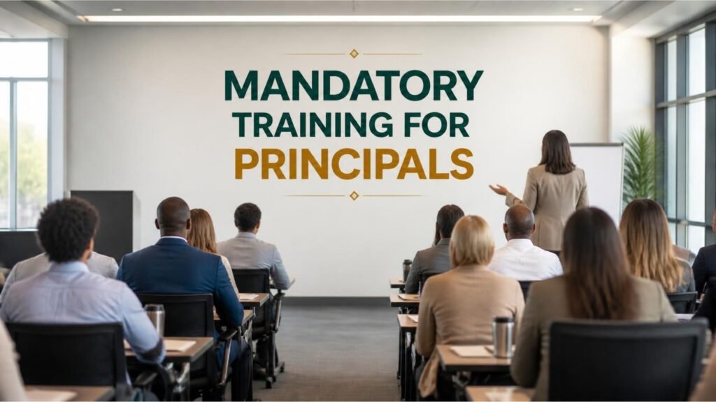 College principal attending professional training session under Punjab's mandatory development programme